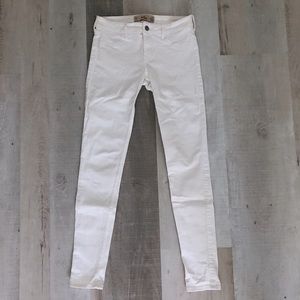 Hollister white jeans 5L
